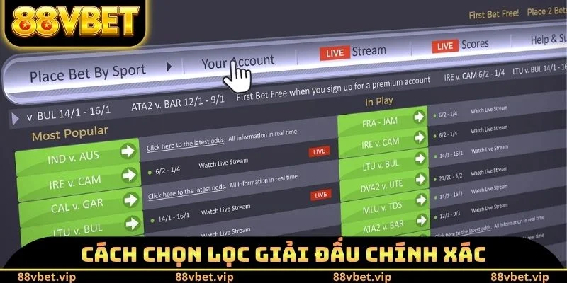 Kèo Thơm Ngon Ăn Đêm Nay - 3 Cách Nhận Biết Trận Cầu Vàng 3 Cách chọn lọc giải đấu chính xác